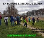 Burgos ...Limpiamos el rio.....Greenpeace Burgos