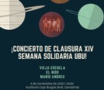 Concierto de clausura: XIV Semana Solidaria UBU