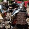 Exhibición de combate medieval en Orilla del Rio Arlanzón, Burgos