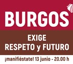 Burgos exige respeto y futuro